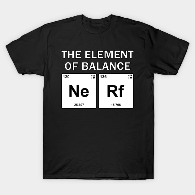 The Elements Of Life - Balance T-Shirt by Ultra Silvafine